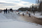 123Первый этап первенства УР по зимнему мотокроссу 14.02.2015