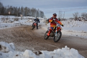 123Первый этап первенства УР по зимнему мотокроссу 14.02.2015
