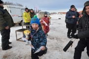 123Первый этап первенства УР по зимнему мотокроссу 14.02.2015