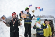 123Первый этап первенства УР по зимнему мотокроссу 14.02.2015