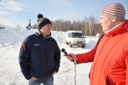123Первый этап первенства УР по зимнему мотокроссу 14.02.2015