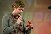 Церемония награждения хоккейного клуба Ижсталь серебряными медалями